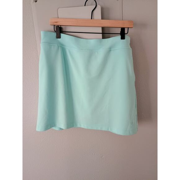 Callaway golf skort teal Caribbean blue XL pockets tennis core athletic comfort - Picture 2 of 15